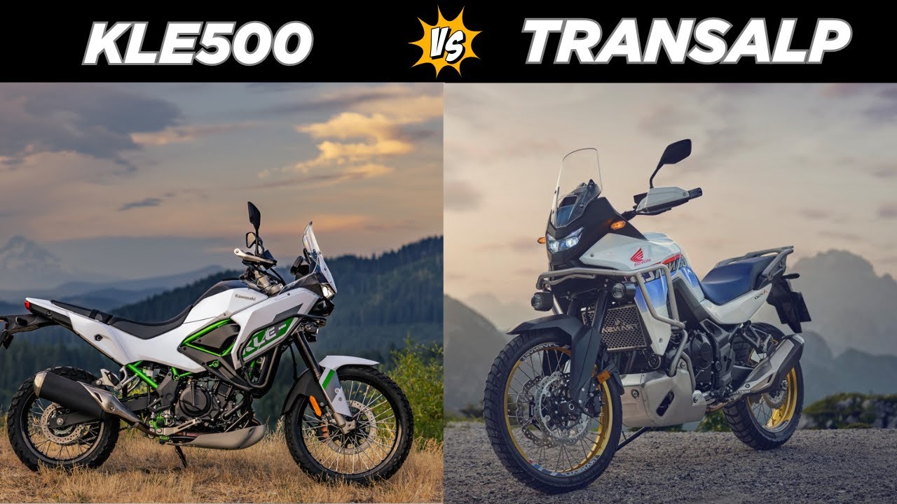 Kawasaki KLE500 2026 года против Honda Transalp: бюджетный зверь или премиальный производитель?