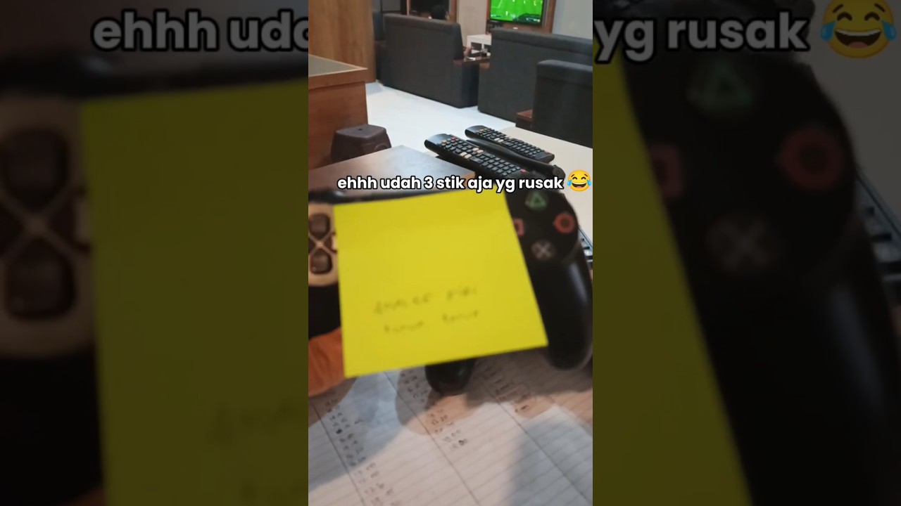 ya gitu dehh, resiko usaha rental ps4 😂 #shorts