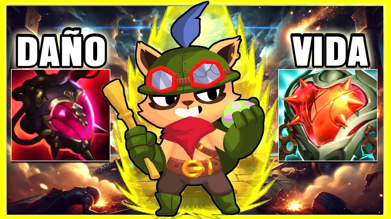 ✅CONSIGUE llegar a ESMERALDA con ESTA BUILD de TEEMO TOP