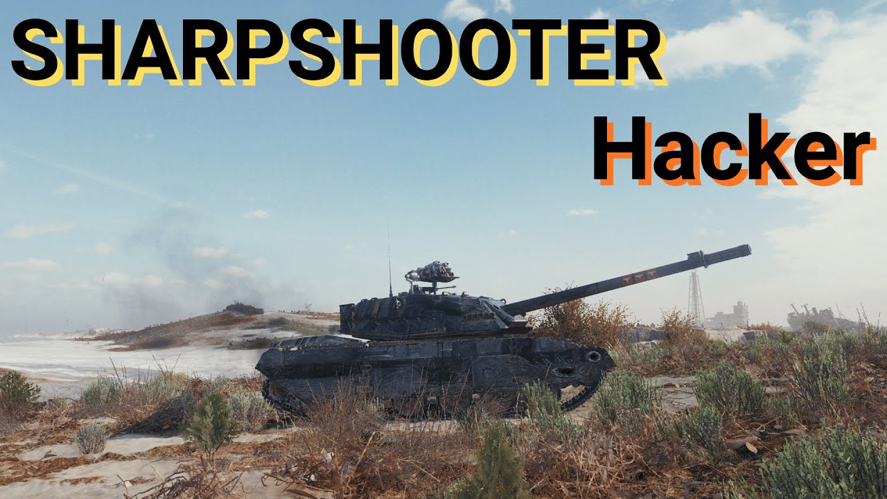 Hacker: Agressive gameplay in Ghost town | WoT Replay | #replay #wot #worldoftanks