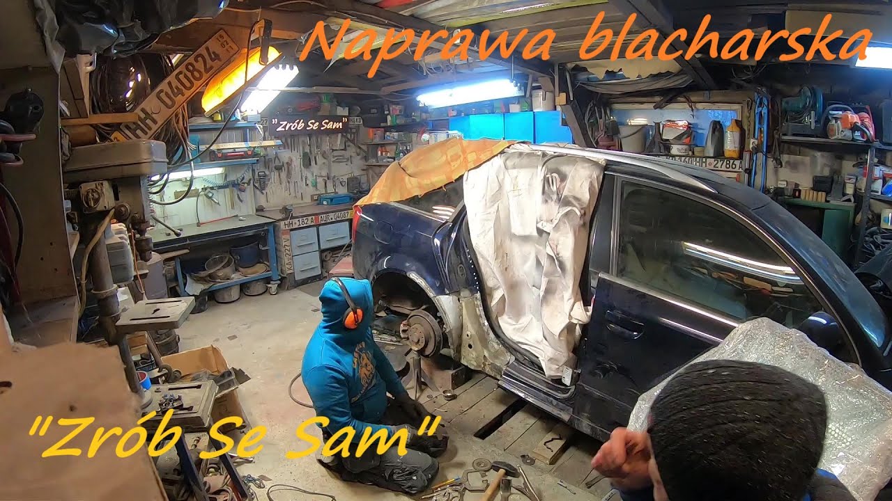 Naprawa Blacharska mojej audi po kolizji. Auto widmo.
