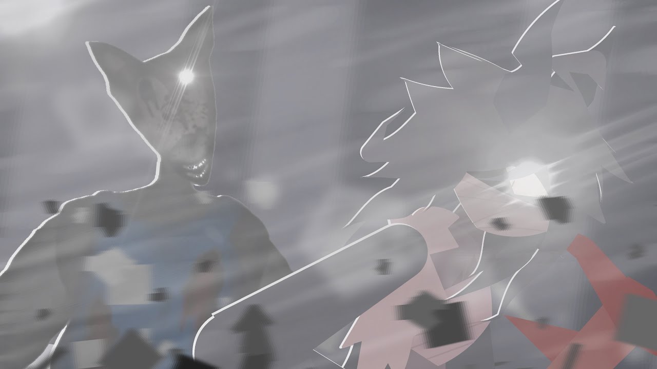 The big bad wolf vs Nameless werewolf/ Fairy tail analog horror vs FPE￼ (stick nodes animation)￼