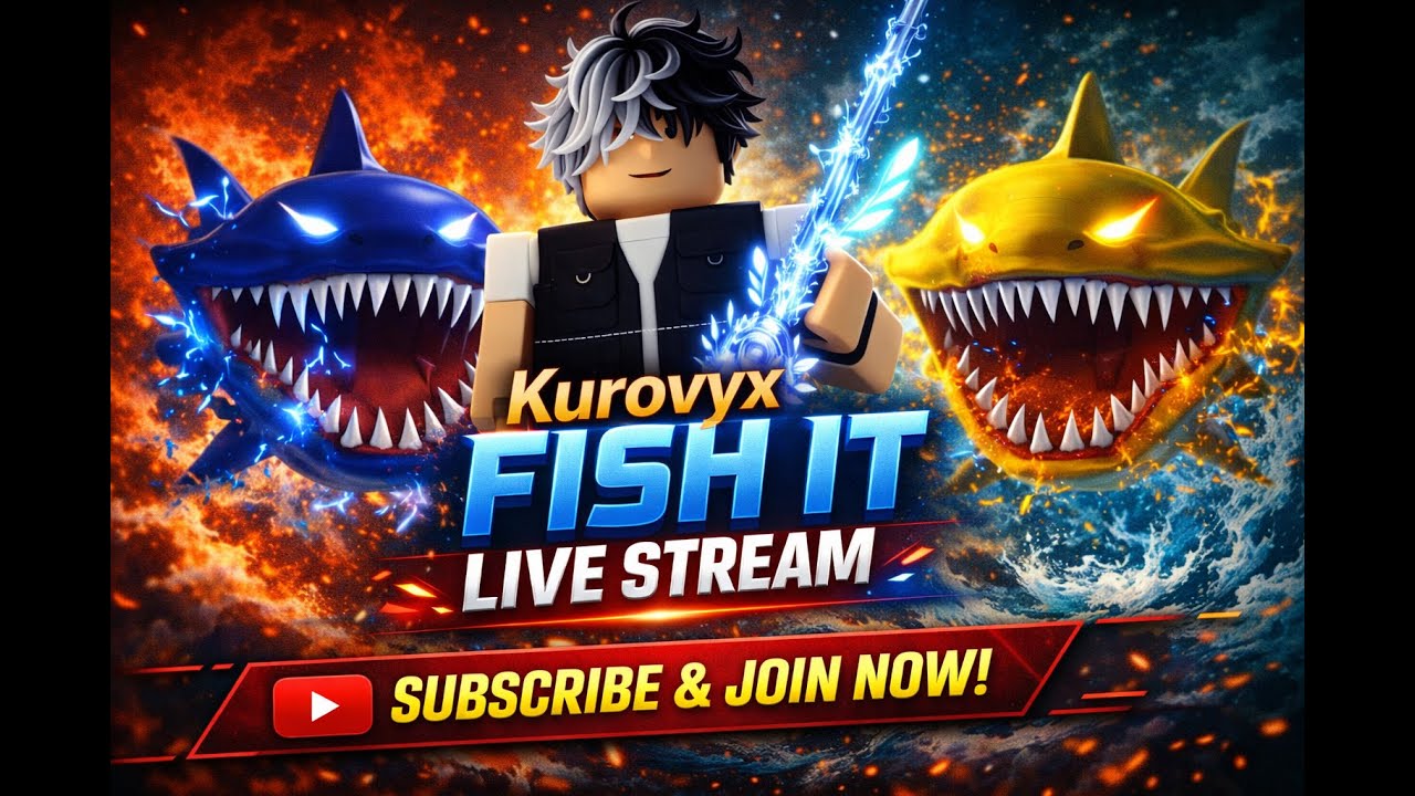 🔴 FISH IT LIVE |  AETHERION BAIT | ROBLOX