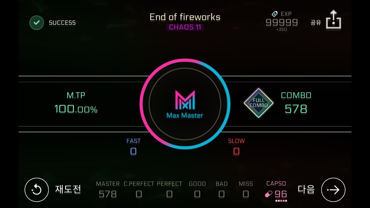 [Cytus II] End of fireworks [Chaos] Max Master
