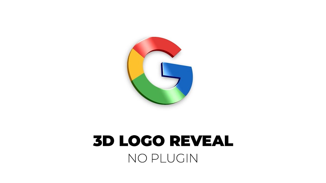 Clean Logo Reveal Tutorial in After Effects (No Plugins Needed!)