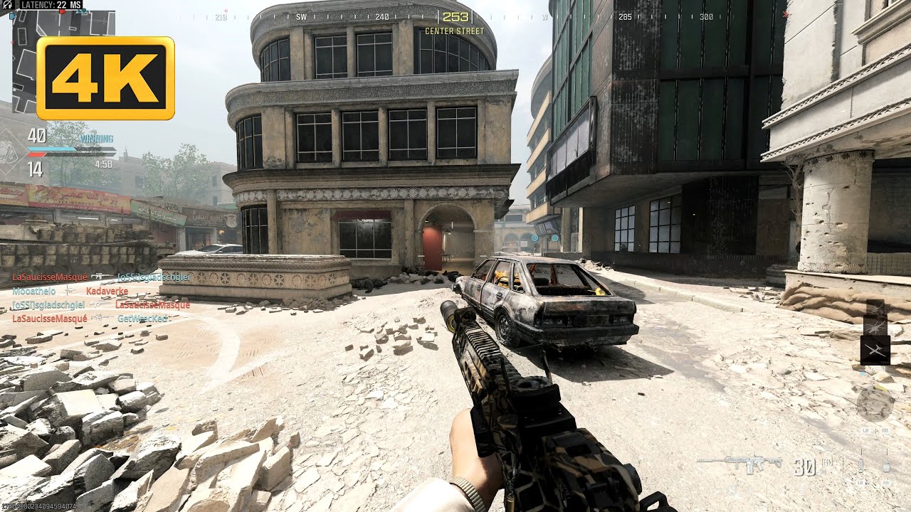 Call of Duty Modern Warfare 3 Multiplayer Gameplay 4K