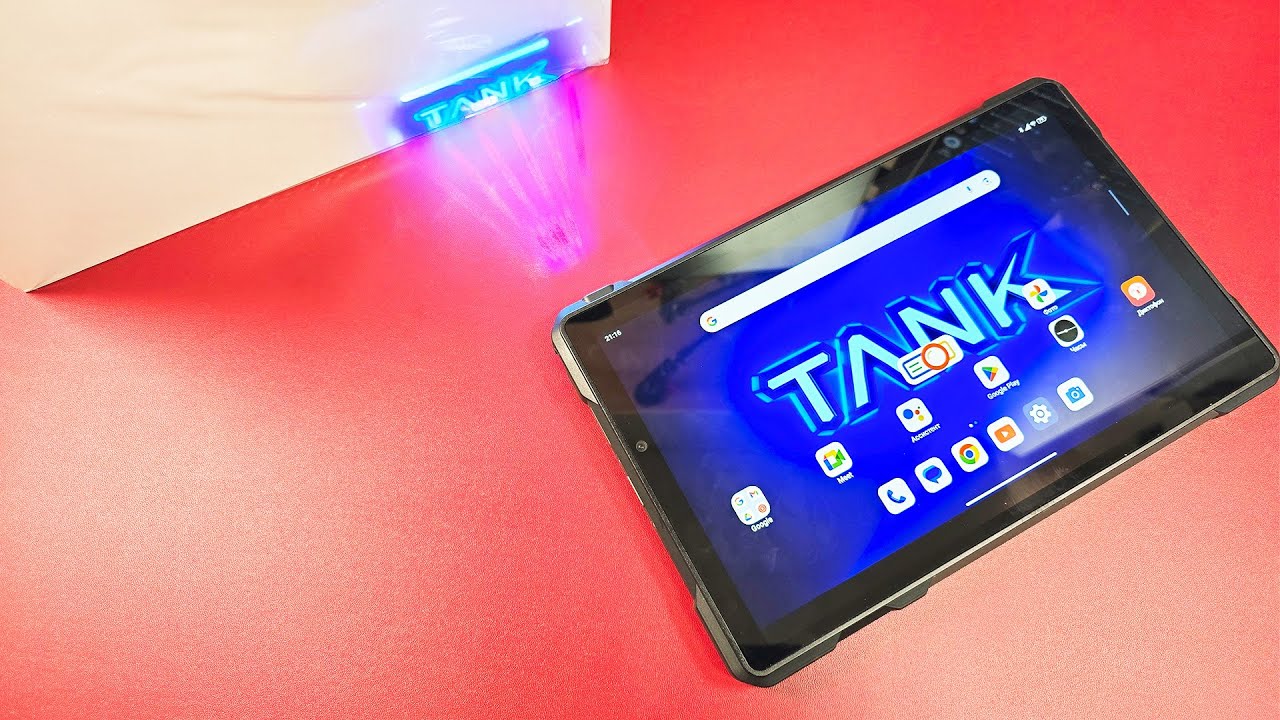 Зачем проектор на планшете? Unihertz 8849 Tank Pad