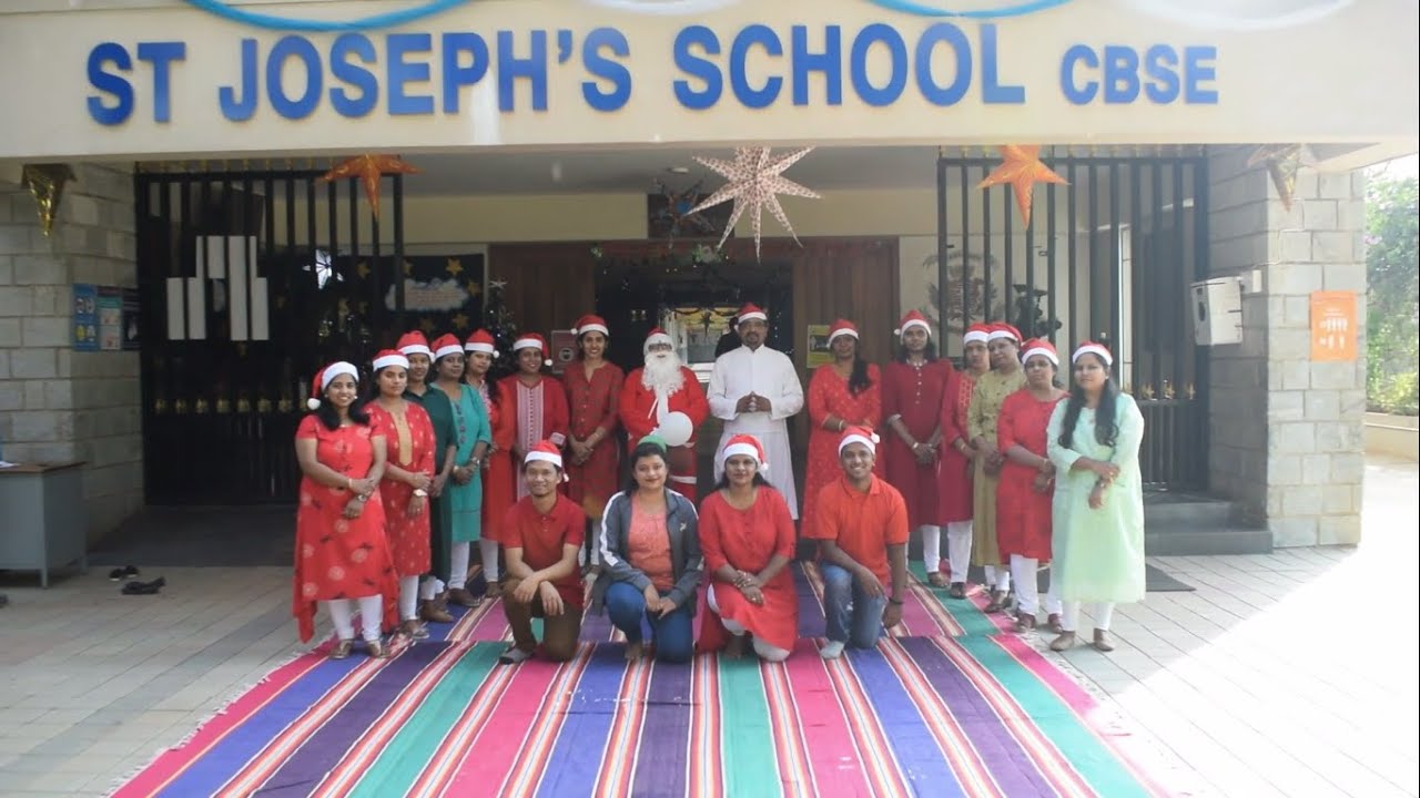 Christmas Wishes from Teaching Staff| St Joseph's School CBSE, Bengaluru