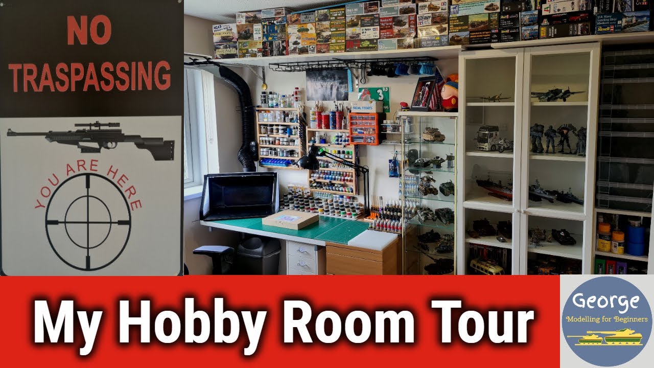My Hobby Room Tour - 4K
