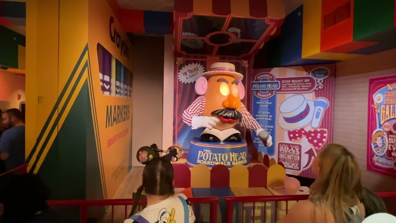 Toy Story Mania! Walkthrough - Disney's Hollywood Studios Orlando, Florida