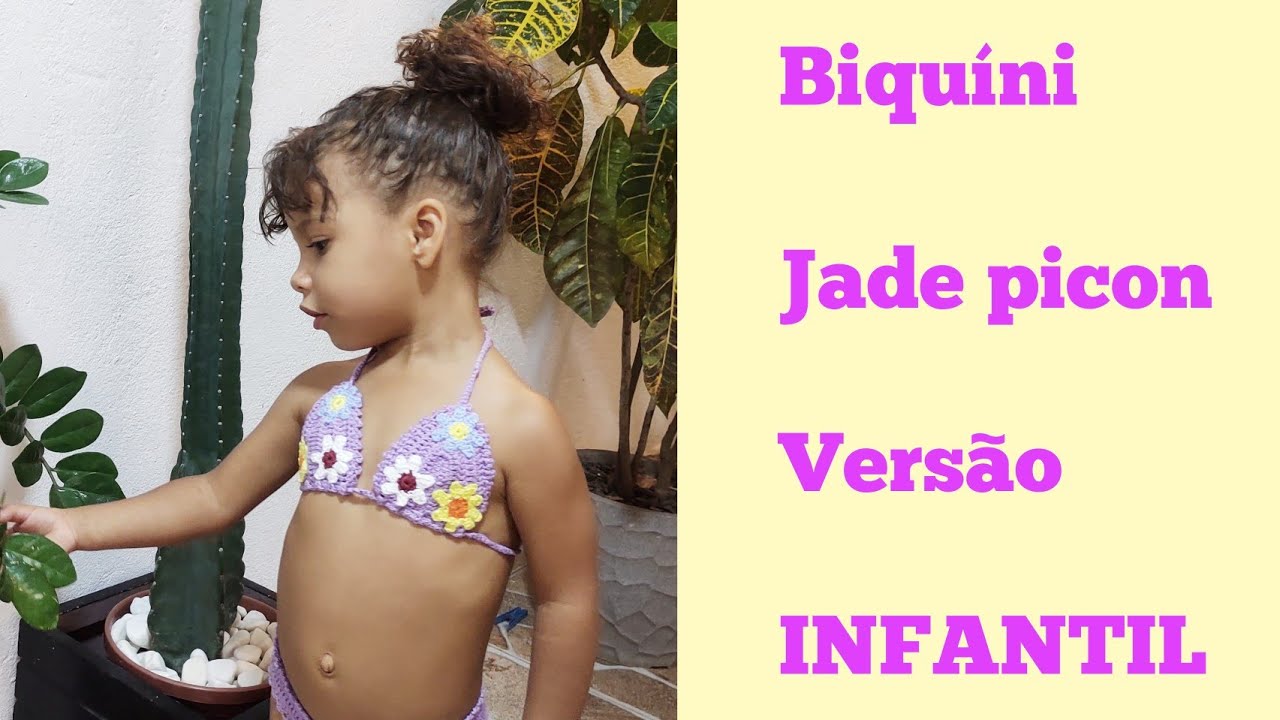 biquíni Jade picon versão infantil! parte de baixo!