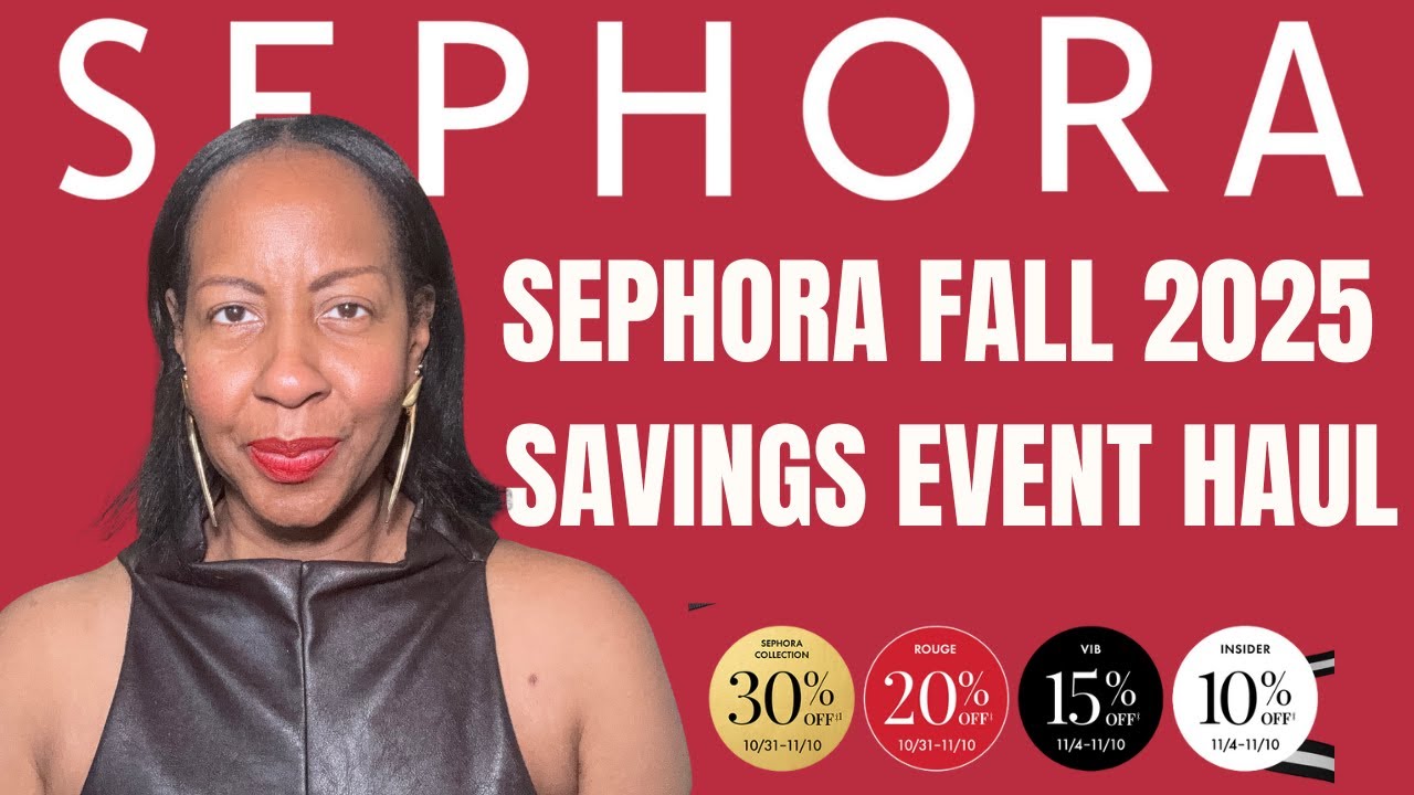 АКЦИЯ SEPHORA BEAUTY SAVINGS EVENT 2025 | Мои лучшие предложения на осень и зиму + обязательные ф...