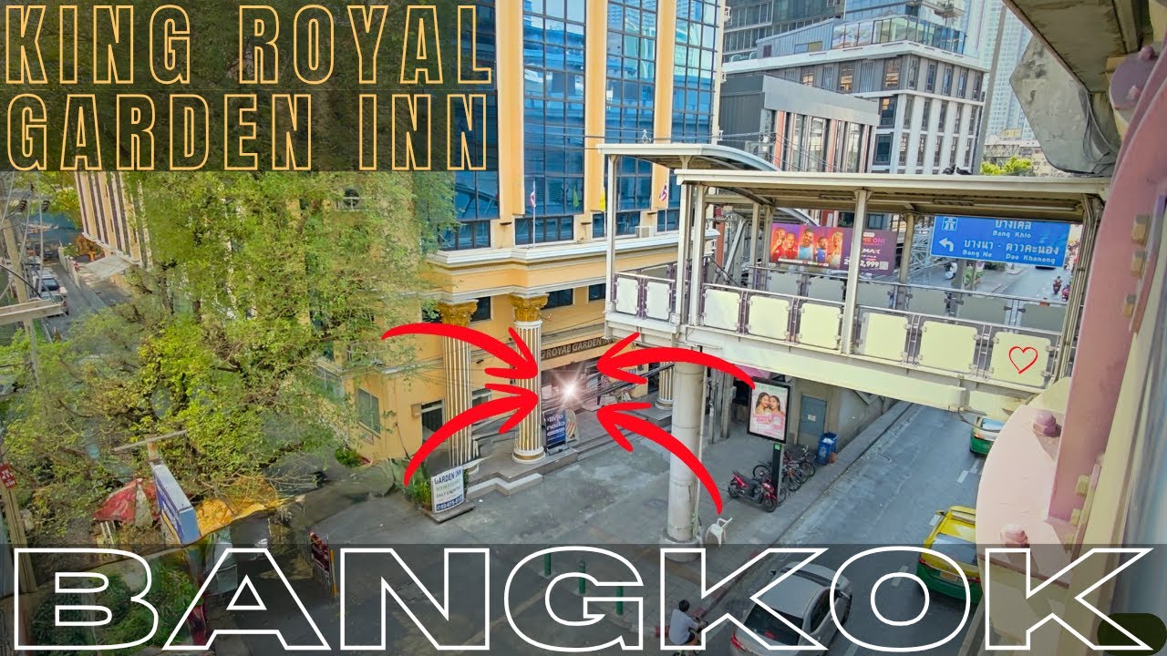 King Royal Garden Inn Bangkok 🇹🇭 Hotel Near Surasak BTS + Gym, Pool,  Rooftop View  - yae! Thailand