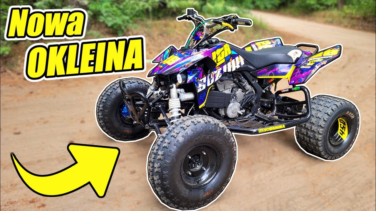Nowa Okleina na SUZUKI LTR-450 || NOWY QUAD
