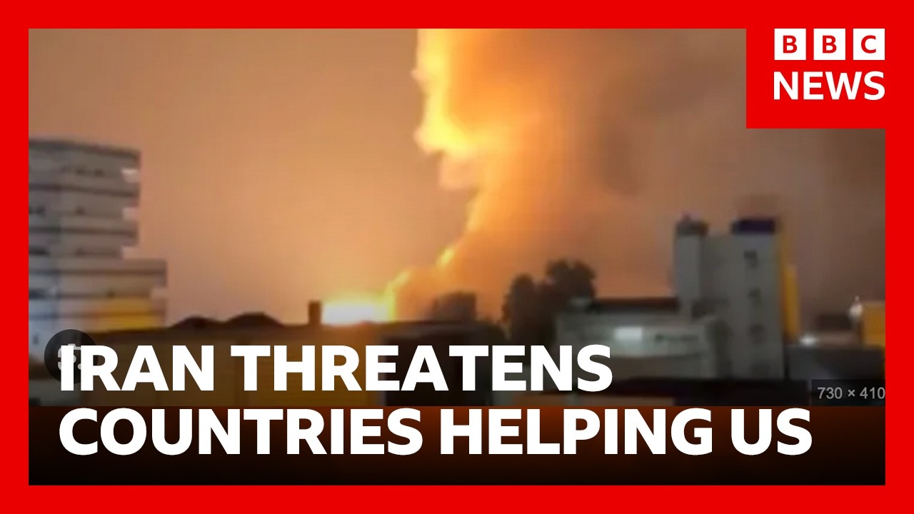Iran threatens any country helping US as Trump says 