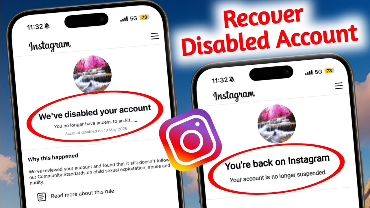 How to Recover Disabled Instagram Account (2026) | Fix Instagram We've Disabled Your Account