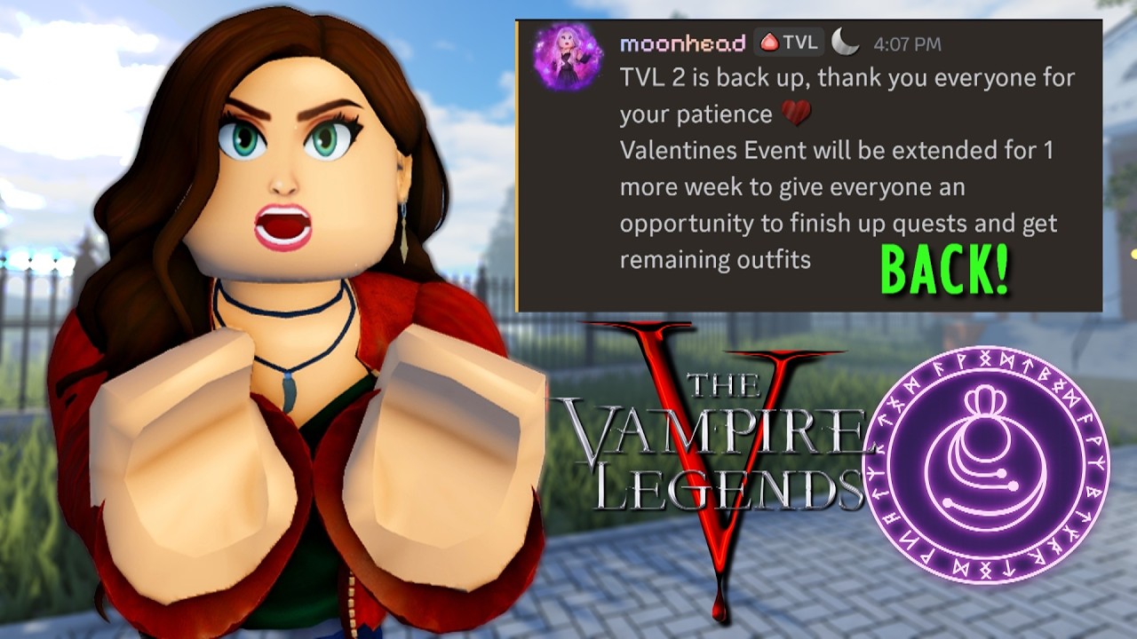 TVL2 возвращается + код и геймплей! | The Vampire Legends 2 | ROBLOX