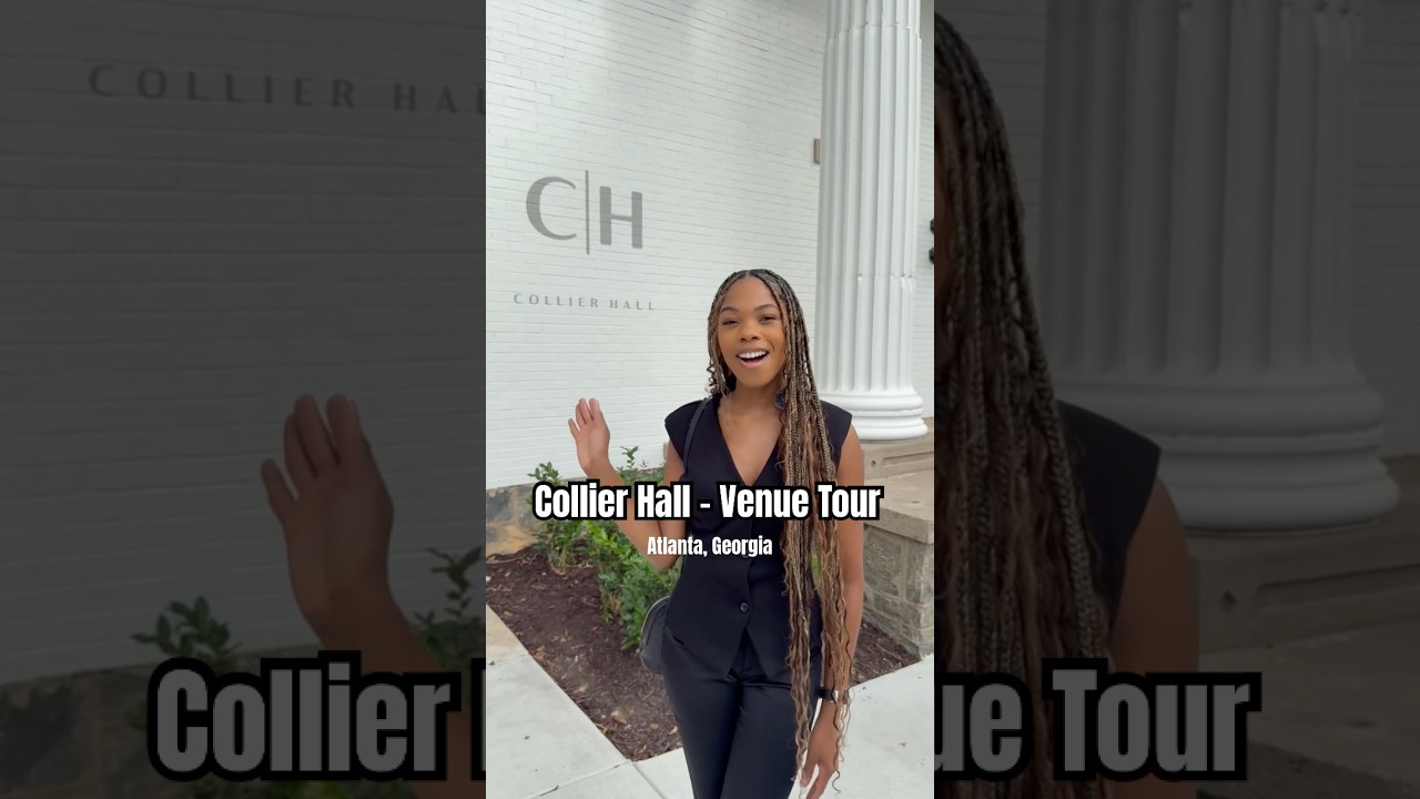 Collier Hall: #Экскурсия по площадке в Атланте, Джорджия #свадьба