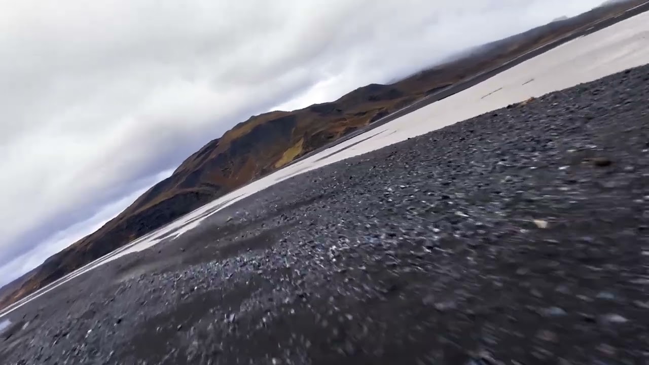 Coming home from glacier in Iceland FPV Chimera 7 DJI 04 pro