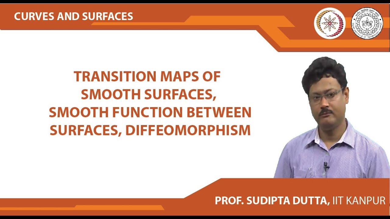 Transition maps of smooth surfaces, smooth function between surfaces
