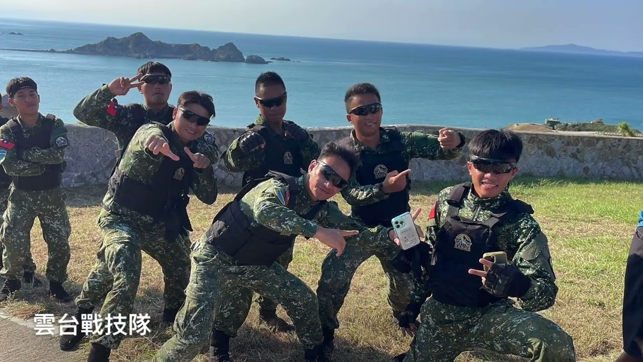 國軍火砲射擊及雲台戰技表演