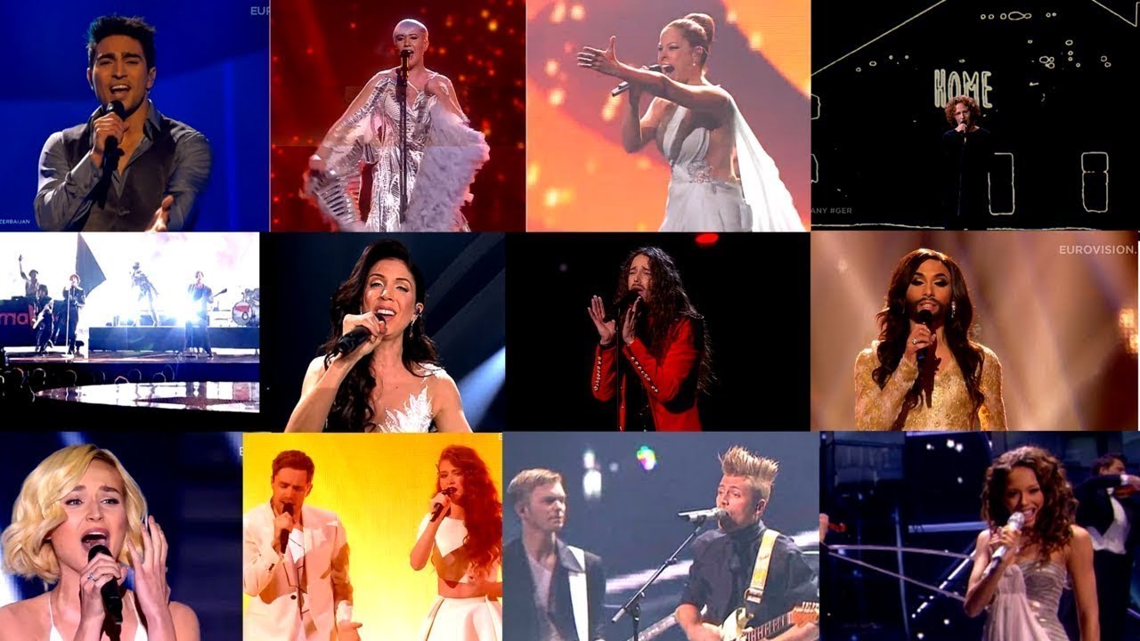 My Top 100 Eurovision Songs 2000-2019