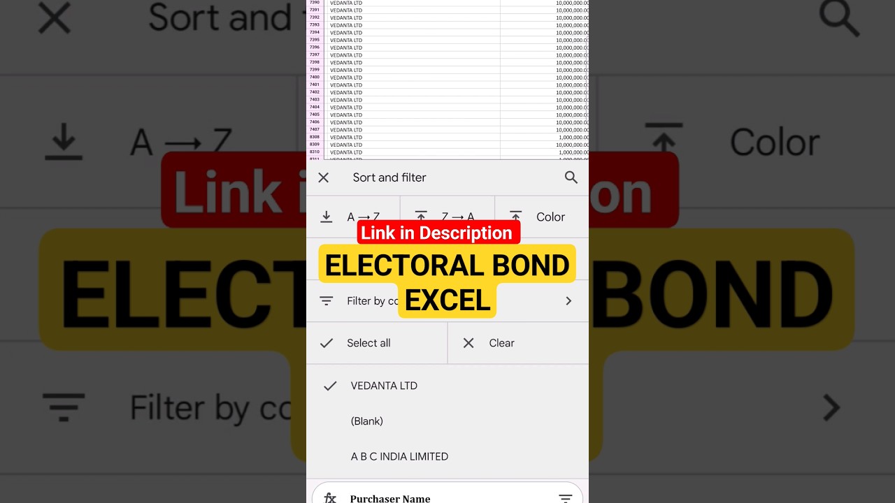 How to download the full Electoral Bond  list? 💵🫣😳🤫🔥 #ElectoralBonds #ElectoralBondsCase #SBI #ECI