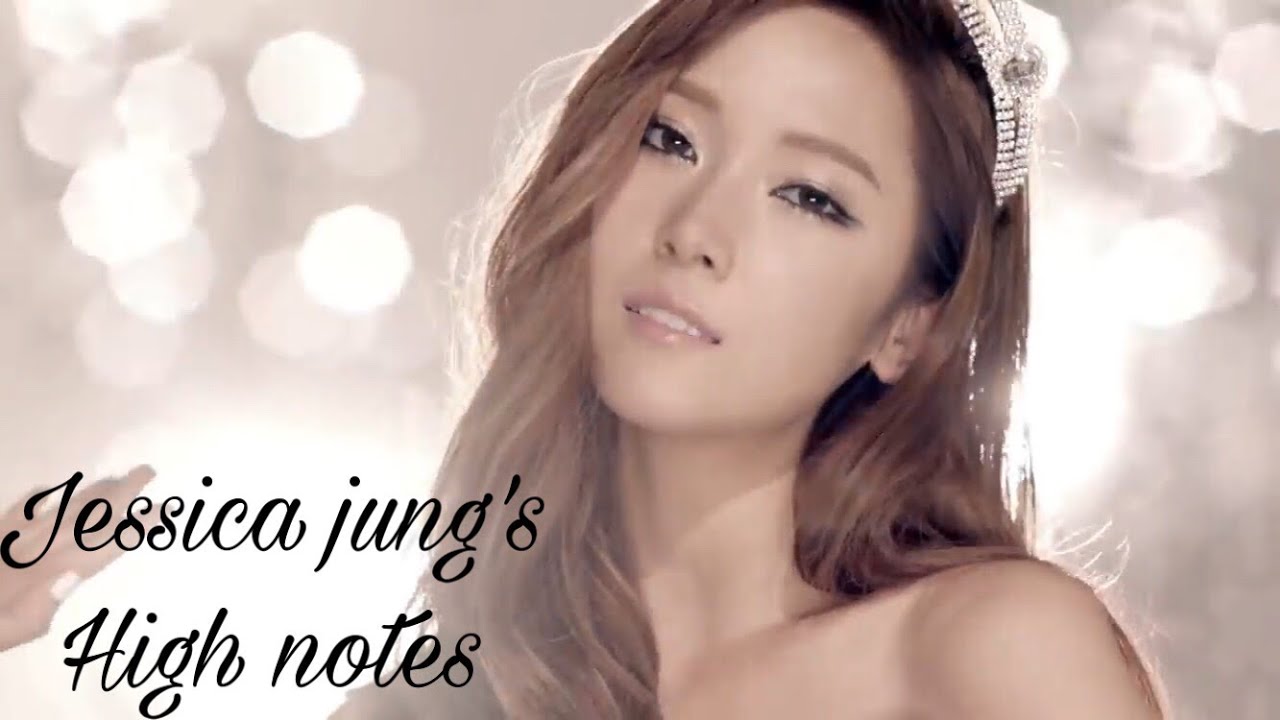 (snsd) Jessica jung’s high note compilation (2007-2020)