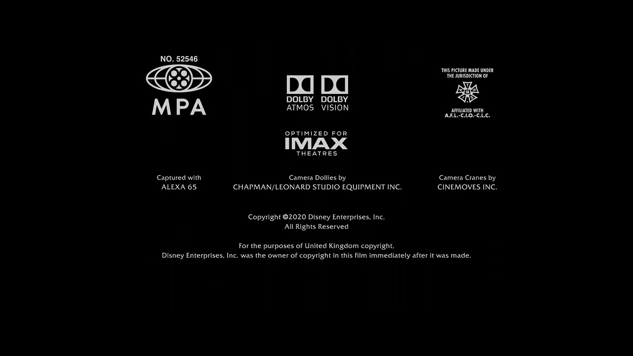 Disney Mulan (2020 4K) Closing
