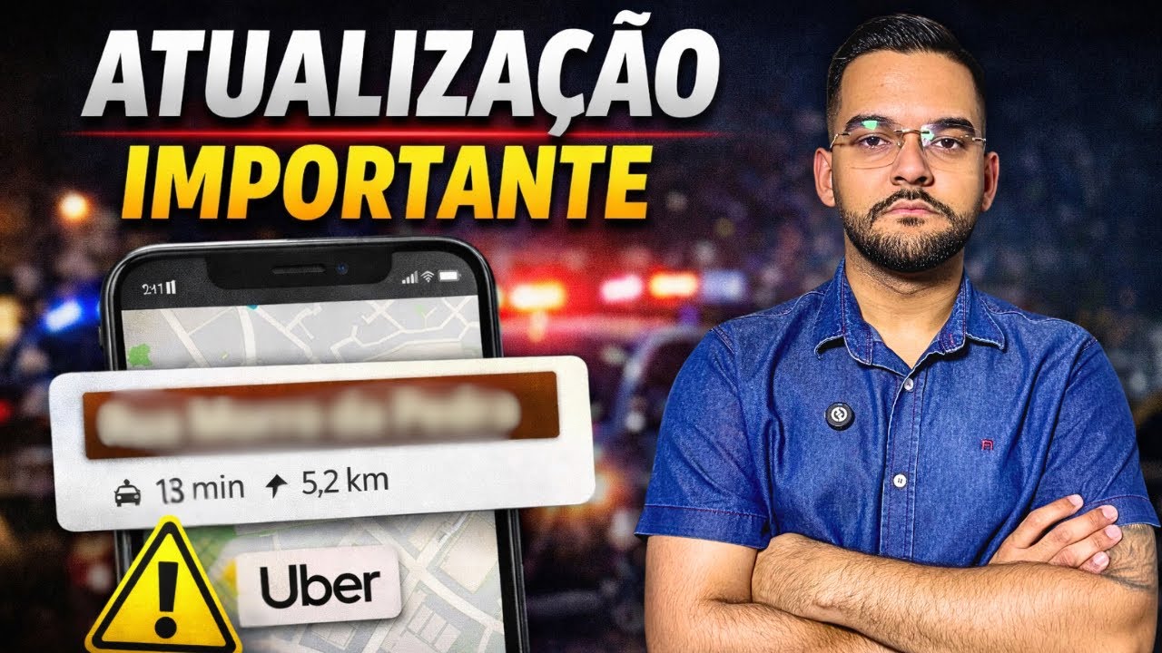 POUCOS MOTORISTAS PERCEBERAM ESSA ATUALIZAÇÃO DA UBER