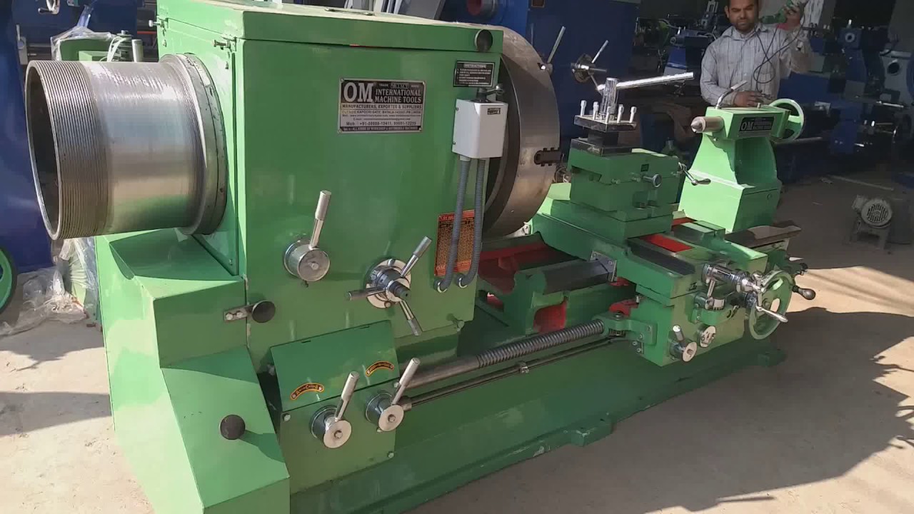 Heavy Duty Big Bore Lathe Machine 8 Feet | Big Bore Lathe Machine Supplier In India 