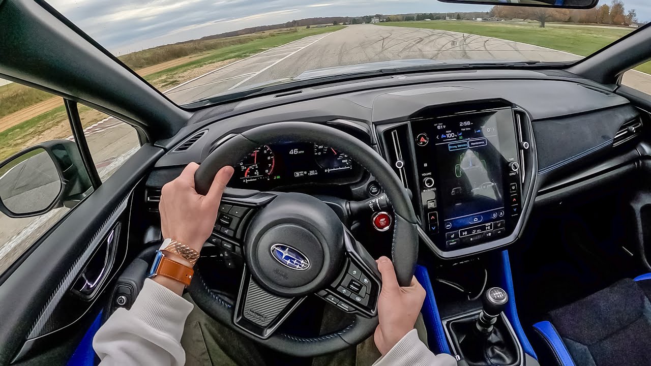 2025 Subaru WRX tS - POV Track Drive (Gingerman Raceway)
