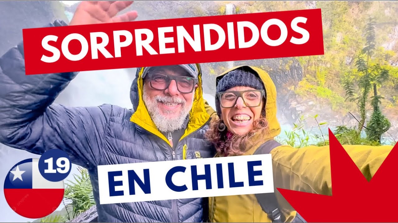 🫢Este LUGAR DE CHILE NOS IMPACTÓ CON LA FUERZA DE LA NATURALEZA! #chile #sietelagos #huilohuilo #fuy