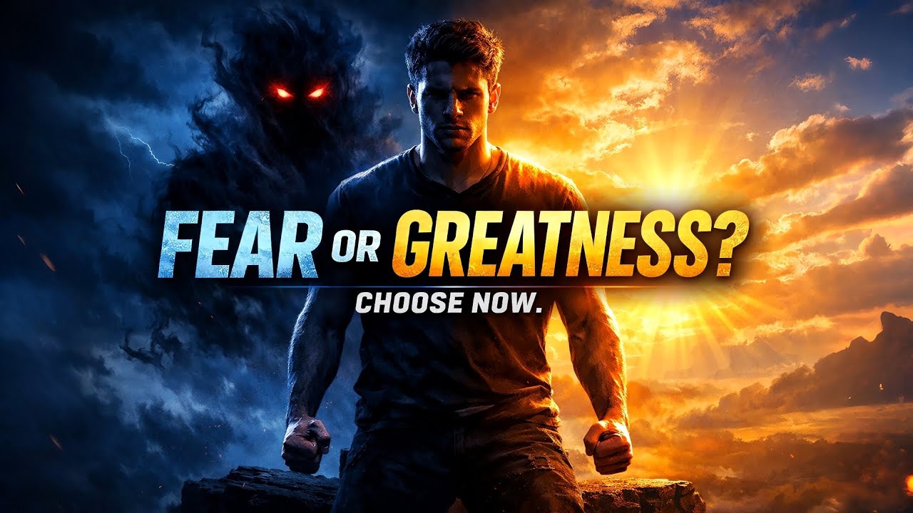 FEAR OR GREATNESS? | This Will Change Your Life | Fear vs Greatness 🔥 Choose Your Future Today