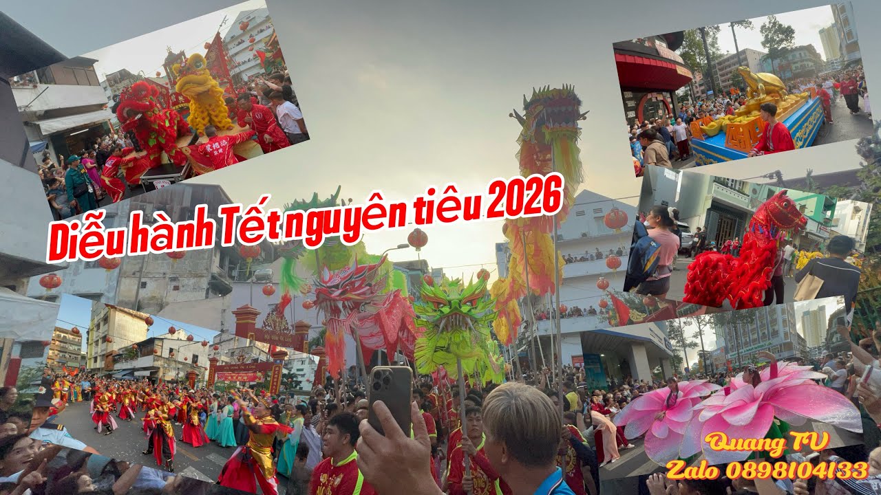 Diễu hành Tết nguyên tiêu 2026 