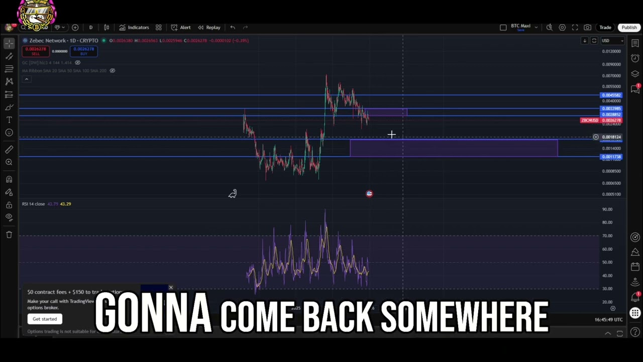 Zebec Network ZBCN Crypto Analysis: Key Levels for Profit! #shorts