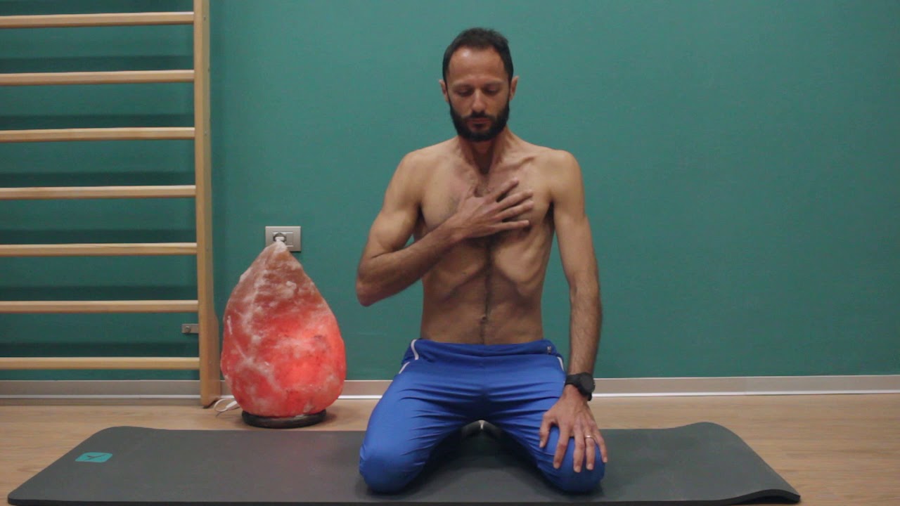Stretching del diaframma con l'osteopata Giuseppe Garofalo