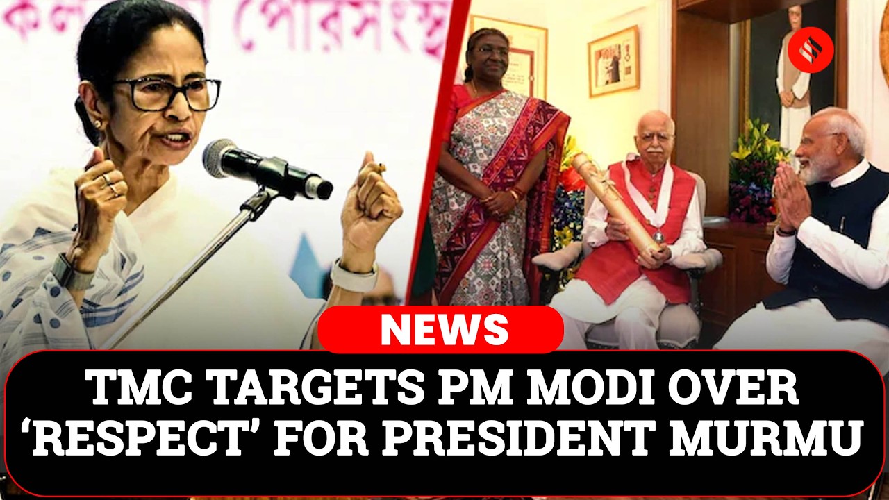 TMC Questions Respect for President Murmu, Hits Back at PM Over Bengal Remarks