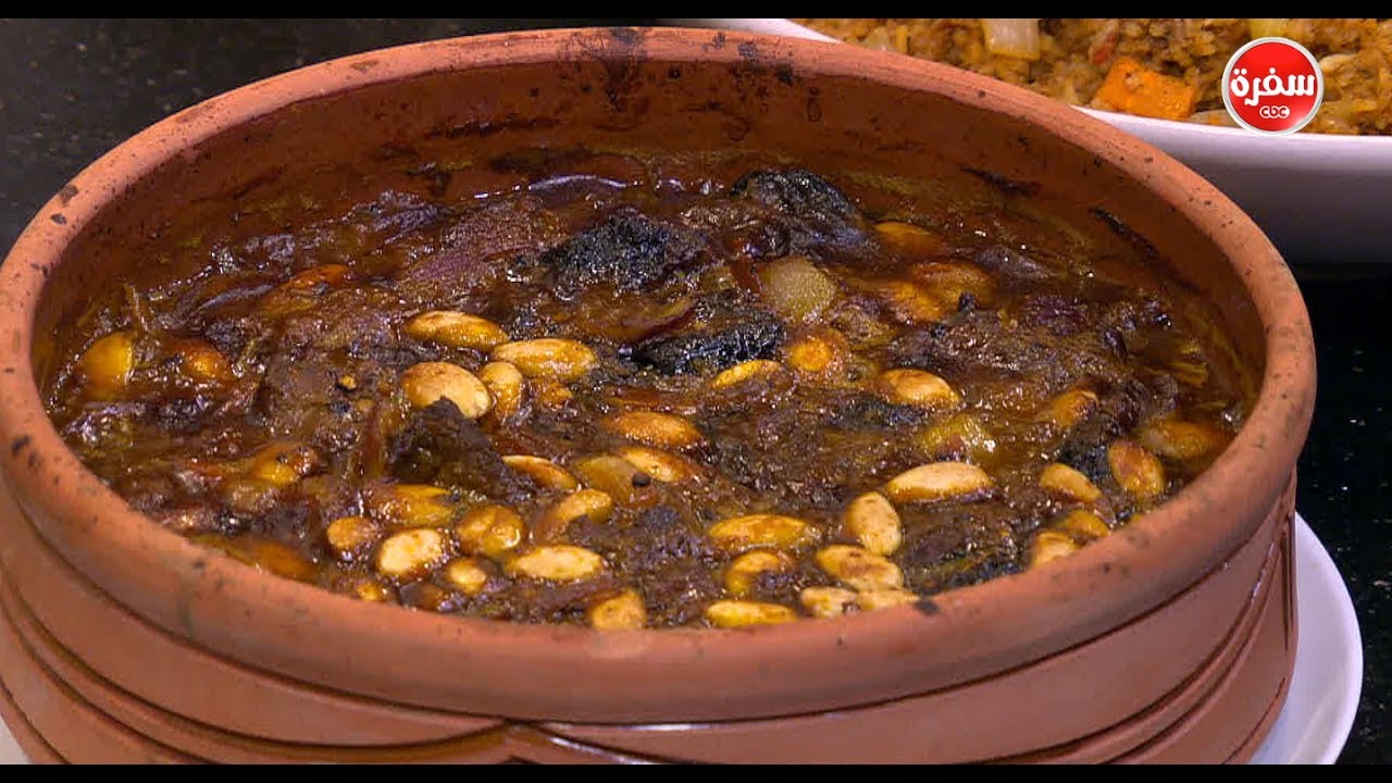 طاجن لحم بالقراصيا   | الشيف شربيني