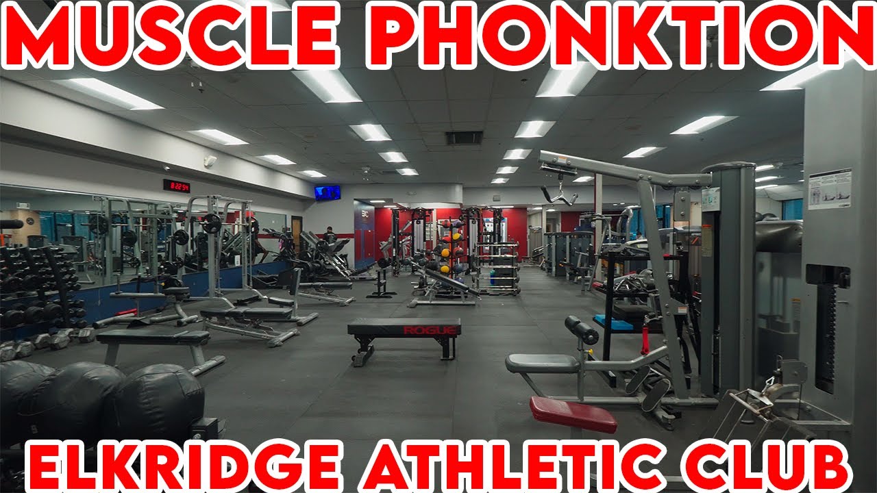 FULL TOUR OF ELKRIDGE ATHLETIC CLUB WITH MUSCLE PHONKTION! WITH A NEW ROPE CLIMBING MACHINE! DAY 122