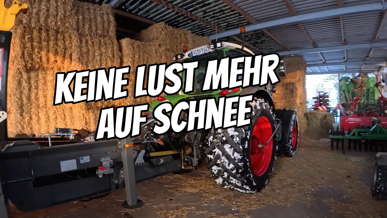 #vlog230 Neue Kälber im Winter ❄️ | Fendt 724 & Alltag auf dem Hof