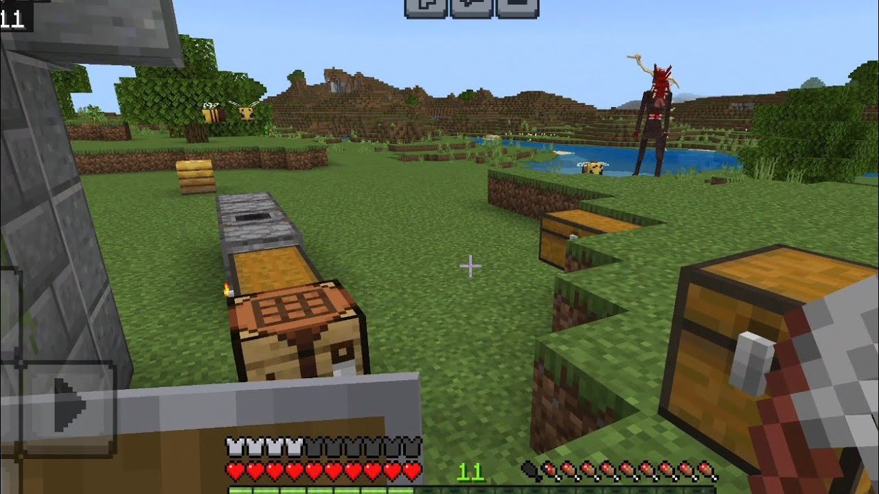 Surviving Minecraft while Wendigo and the other Monster Hunt us in Minecraft (Episode 2)