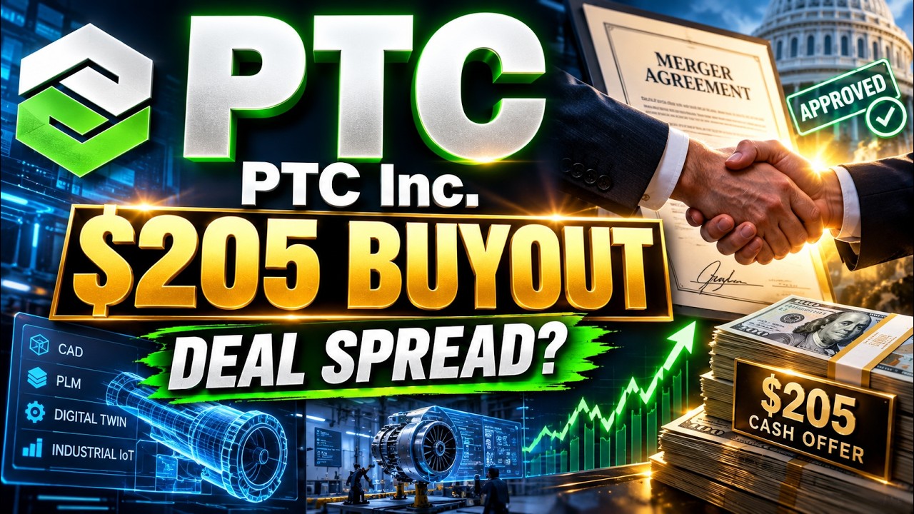 PTC Inc. PTC: Schneider Electric предлагает $205 наличными &mdash; стоит ли того арбитражный спред? | $...