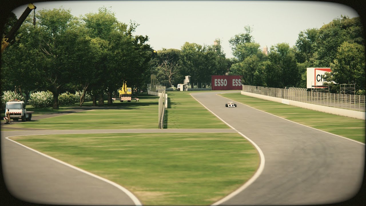 Automobilista 2 1991 McLaren MP4/6 at Time Trial Imola 1988 Layout