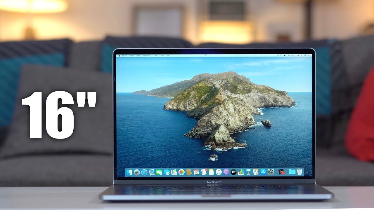 J'ai reçu le MacBook Pro 16 pouces (fin 2019)