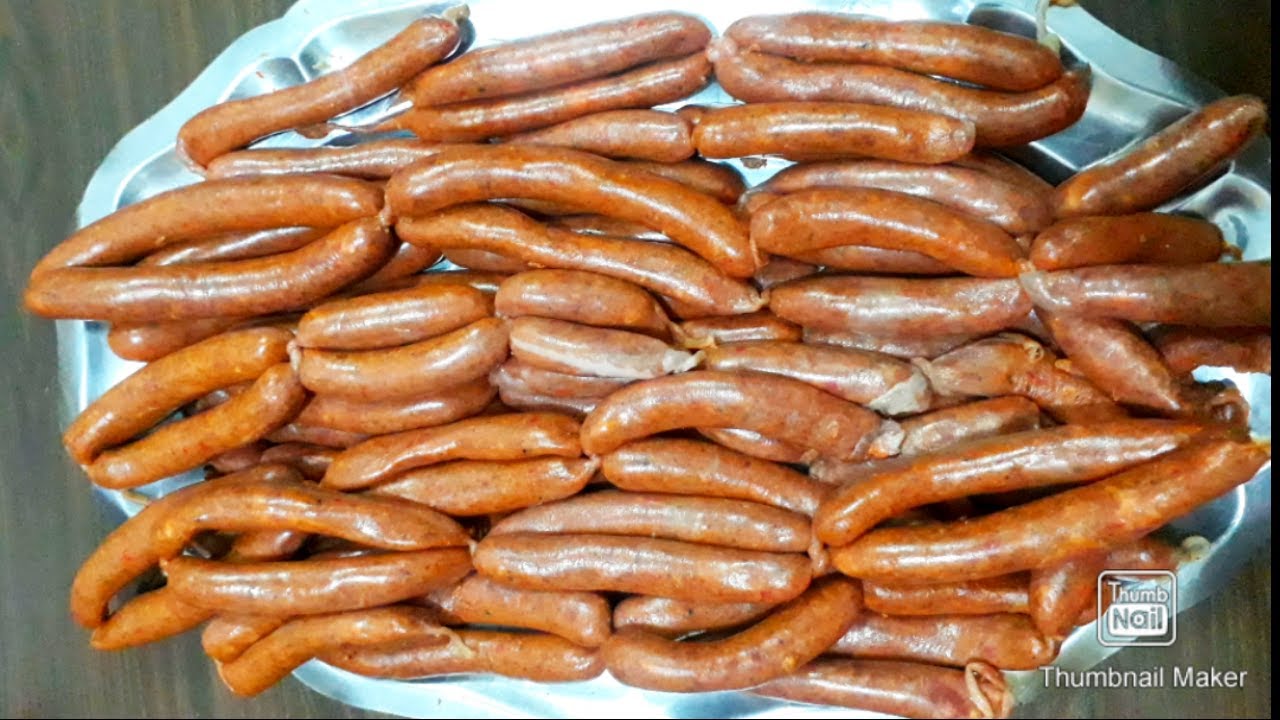 عملنا السجق البلدي فالبيت بكل تفاصيله مش هتشتريه من الشارع تاني ابدا 😗😋😋😋