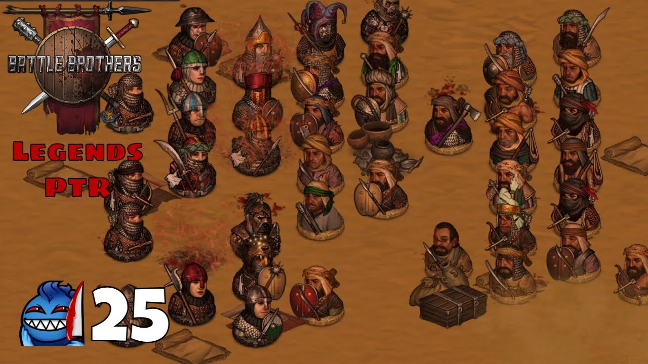 Battle Brothers Legends PTR Mod - Necromancers -  Ep 25 Rumors in the Sand