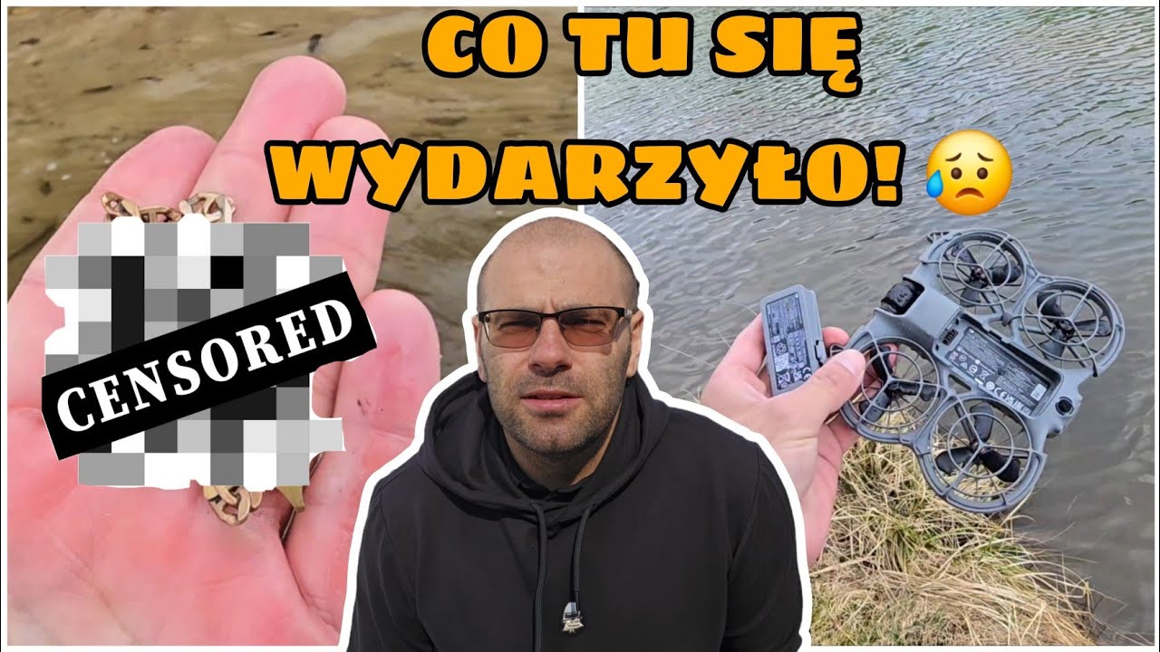Tysiak w plecy 😂 Mega znalezisko w wodzie po kolana!