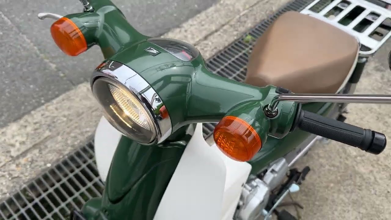 スーパーカブ110 2009年 中古車点検整備済み！前後ブレーキ・ドライブチェーン・プラグ新品バイクショップ名：Ban garage