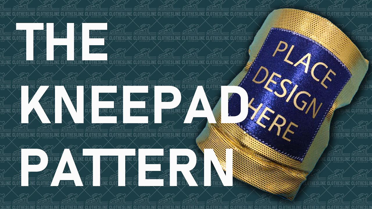 Sewing a Pro Wrestling Kneepad | Tutorial | PDF Pattern